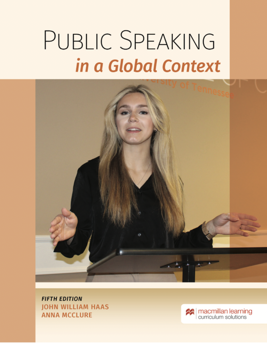 Public Speaking in a Global Context, fifth edition, Macmillan Learning