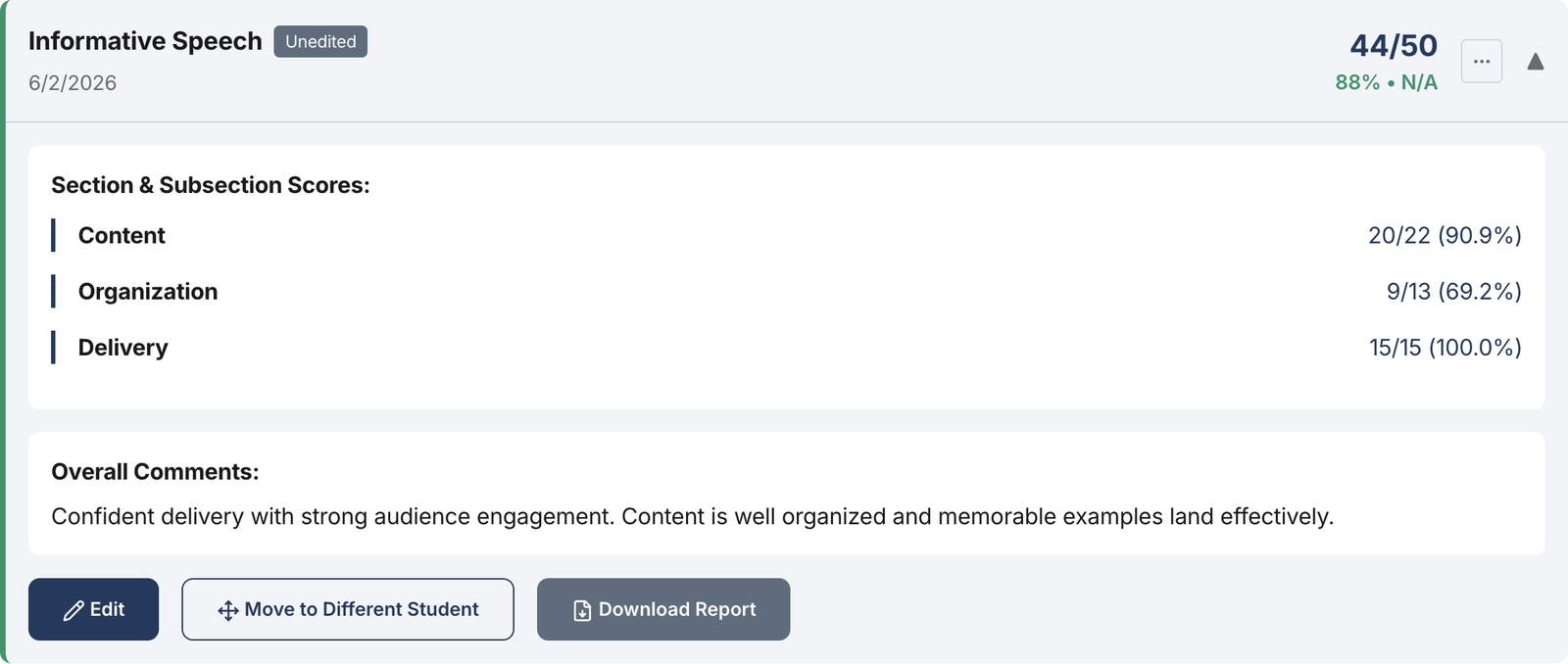 Evaluation review